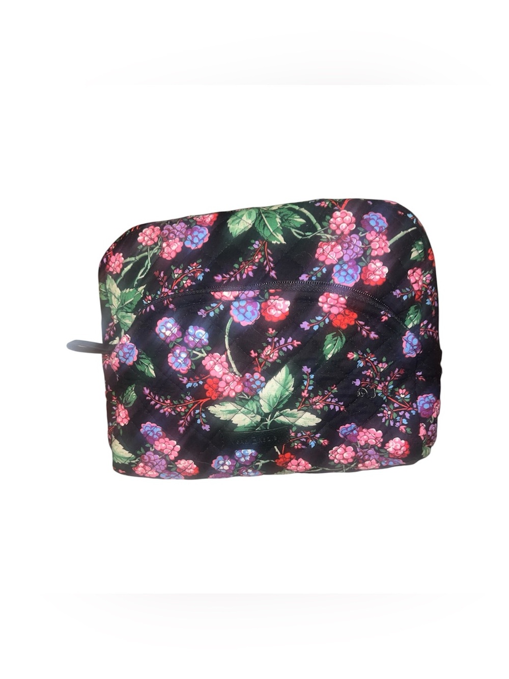 Vera Bradley Winter Berry Quilted Medium Cosmetic Bag NWOT